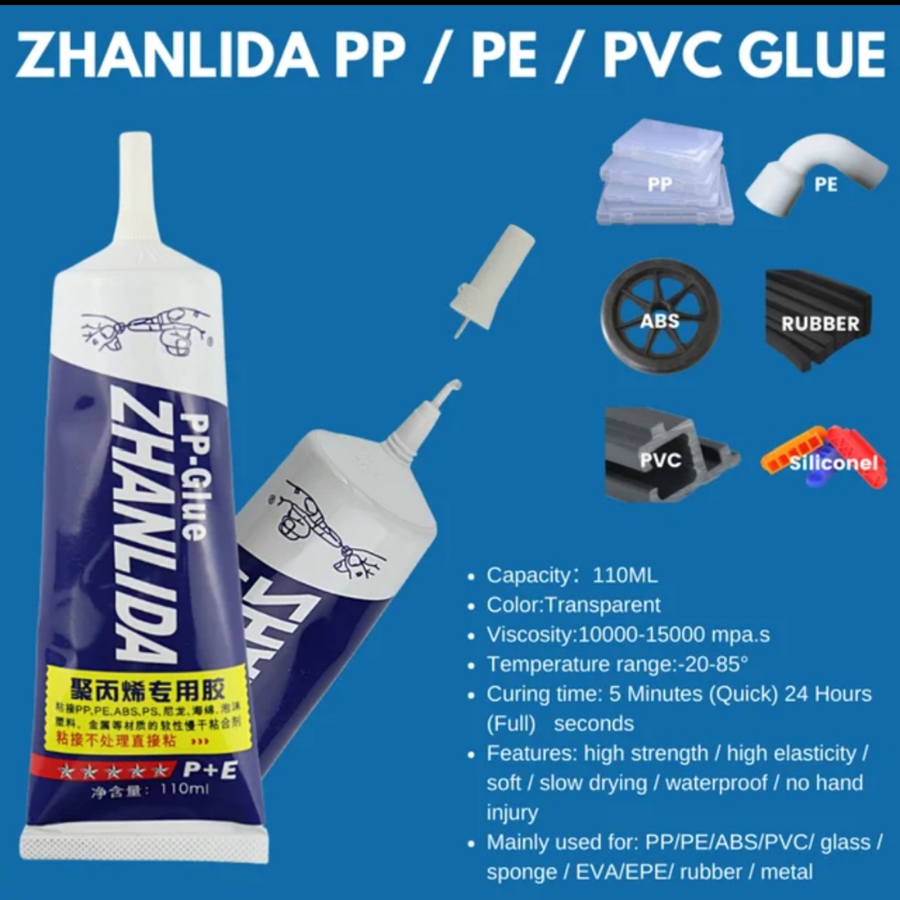 Keo dán nhựa PP +PE GLUE